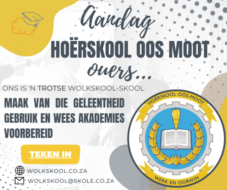 WOLKSKOOL – Hoërskool Oos-Moot